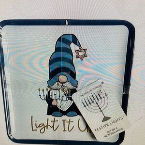 Festive Lights Gnome Tray